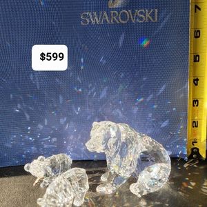 Swarovski Figurines Grizzly Full Set